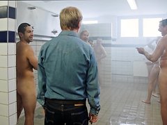 German cocks in shower