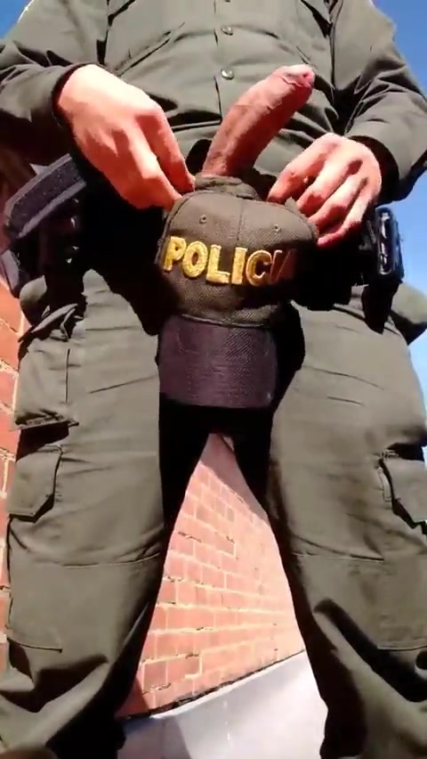 police jerk off