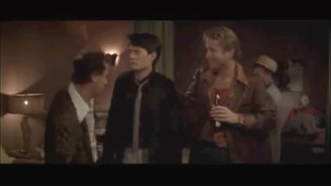 Gut punch cute boy