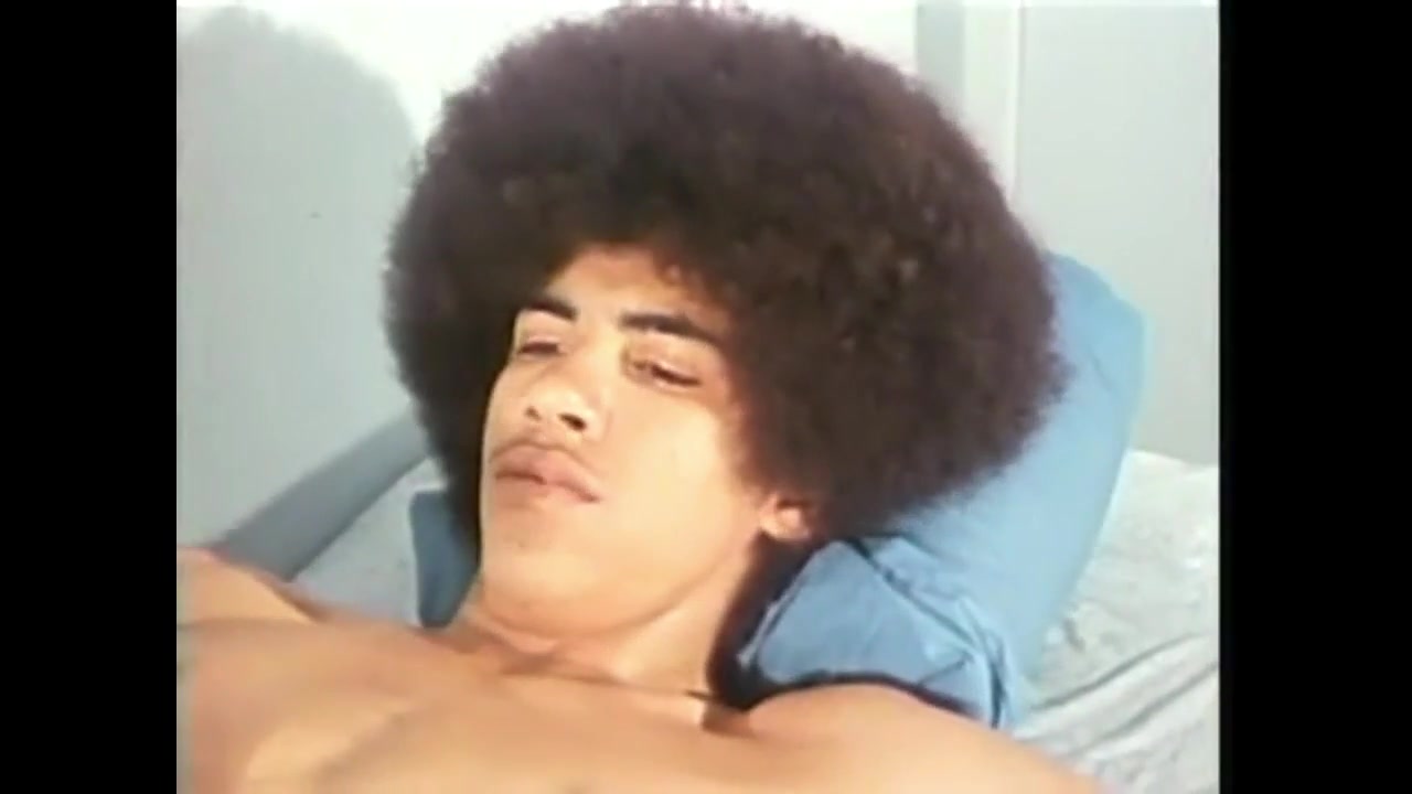 retro afro jerkoff