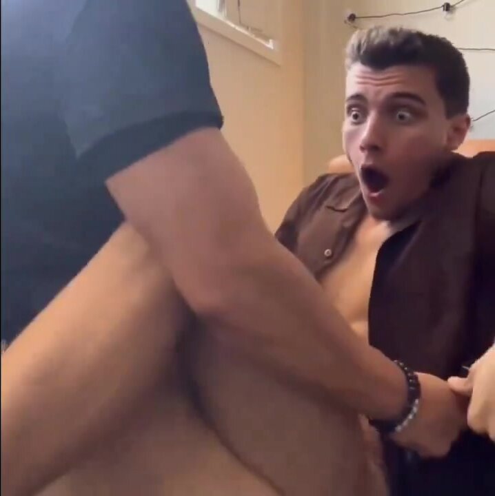 Hot bottom is shocked by how hard he is fucked bareback