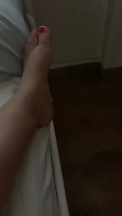 girl friend's foot