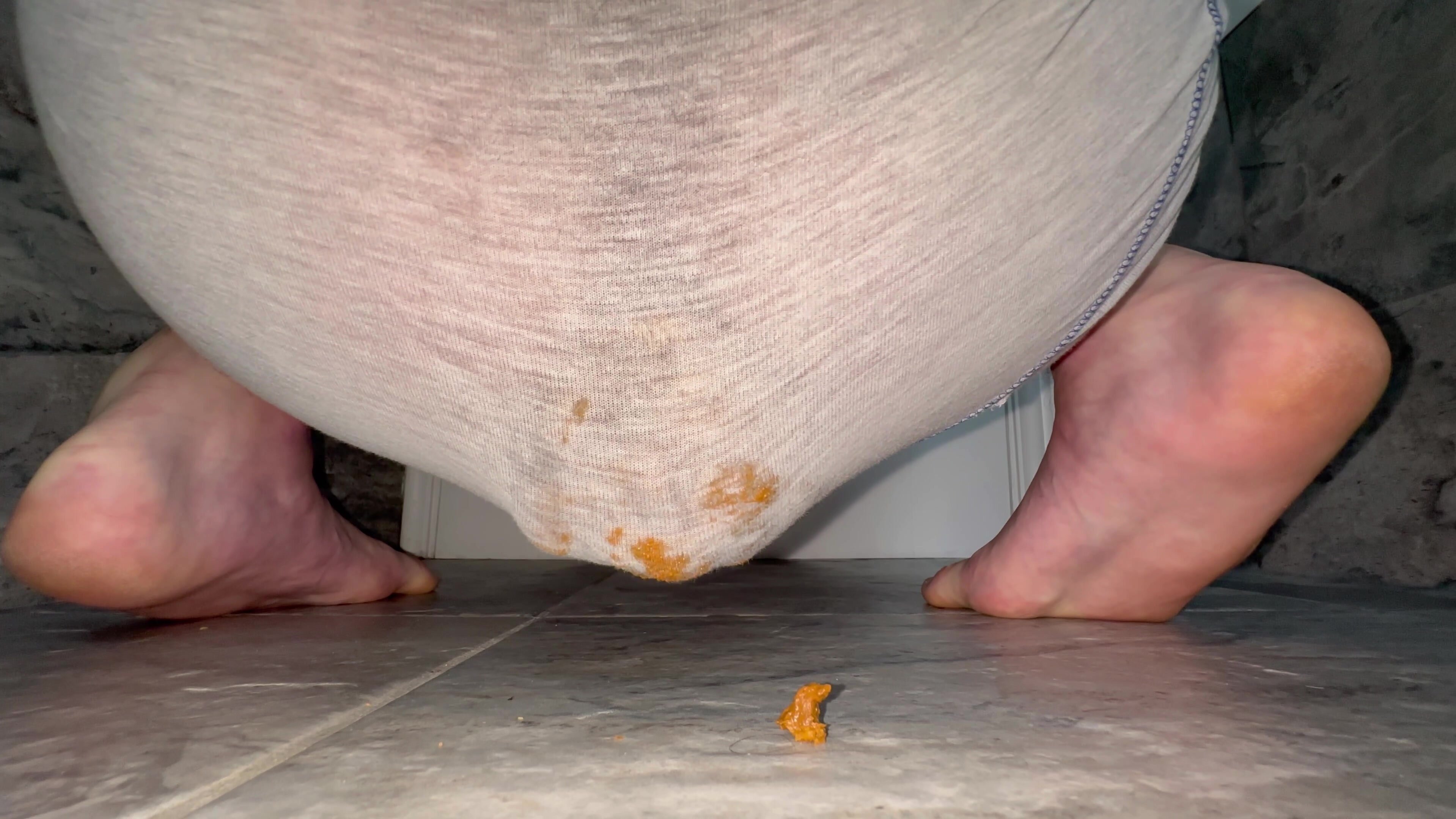 Huge sloppy panty poop - video 2