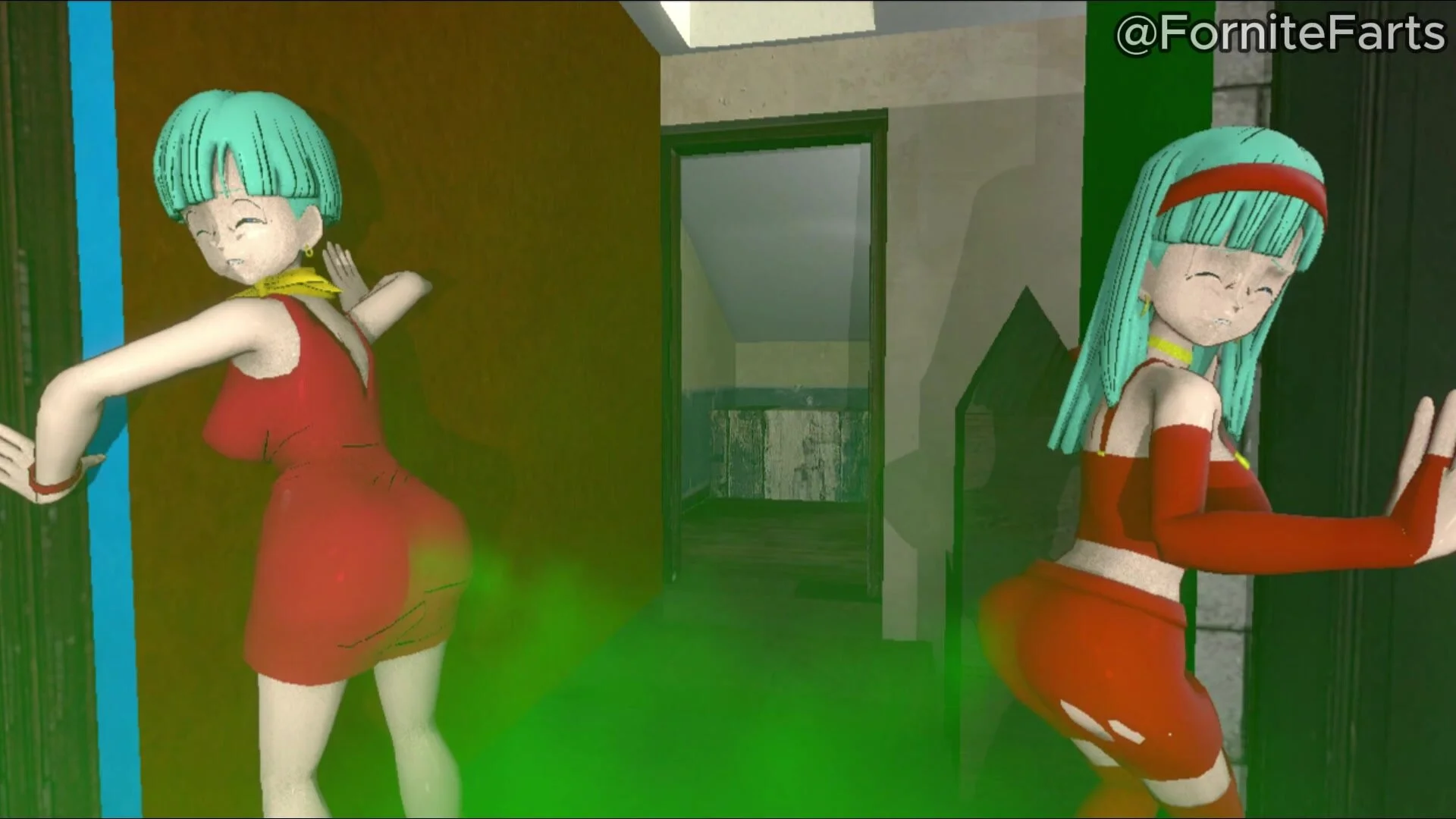 Bulma and Bulla Farts (SFM) - ThisVid.com