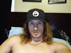 Long-haired Str8 Ginger Shows Off His Tight Hole