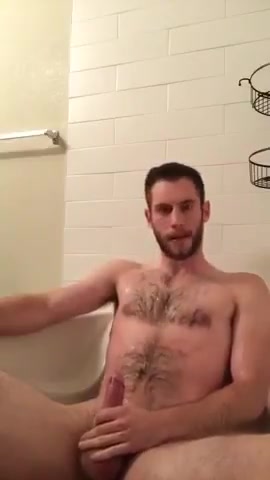 man, beard, hairs, cum