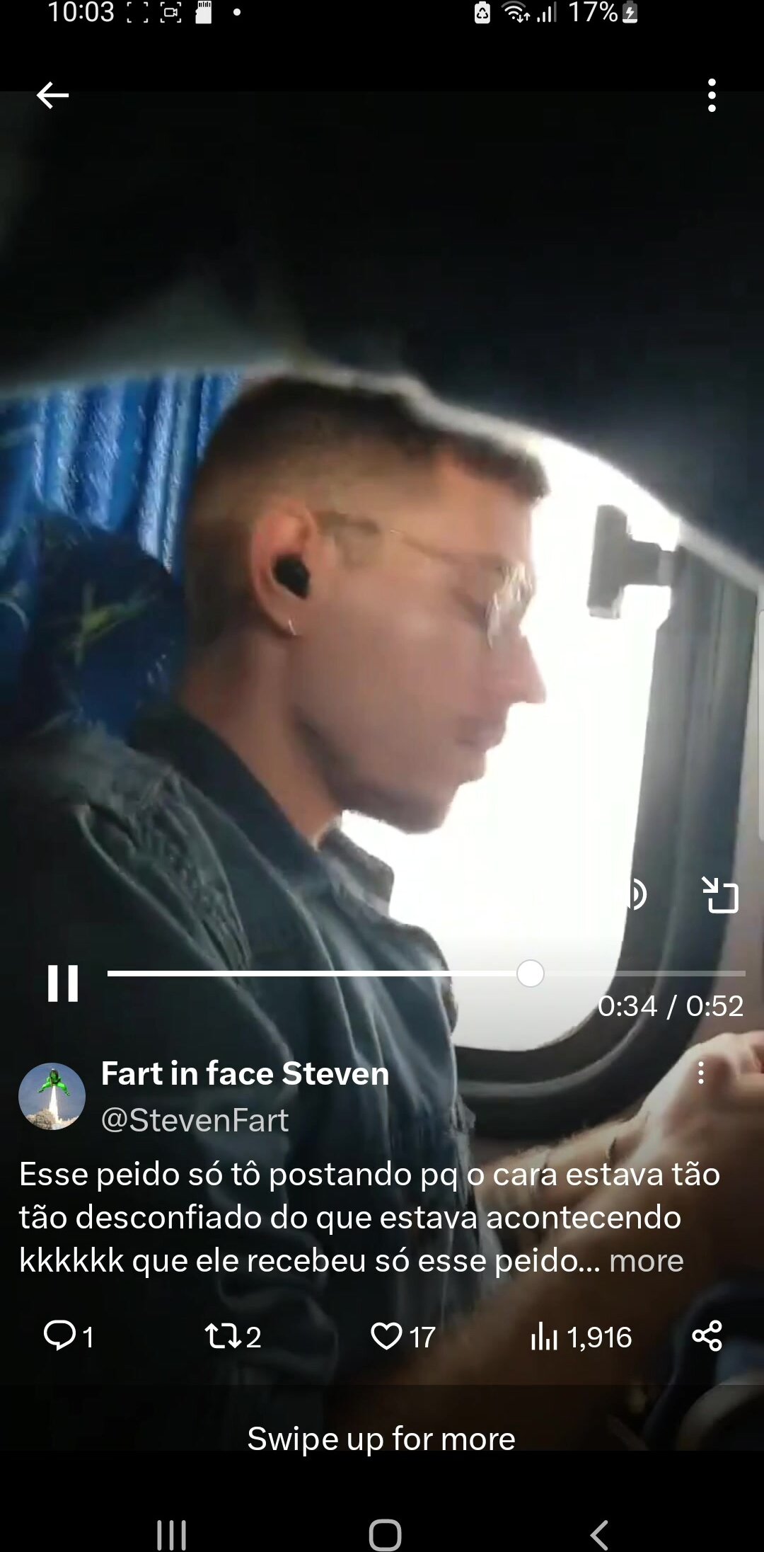 Steven fart in face compilation 28