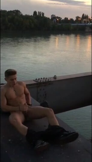 Cumming by the lake