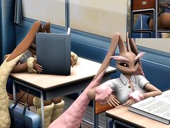 Lopunny farting in class