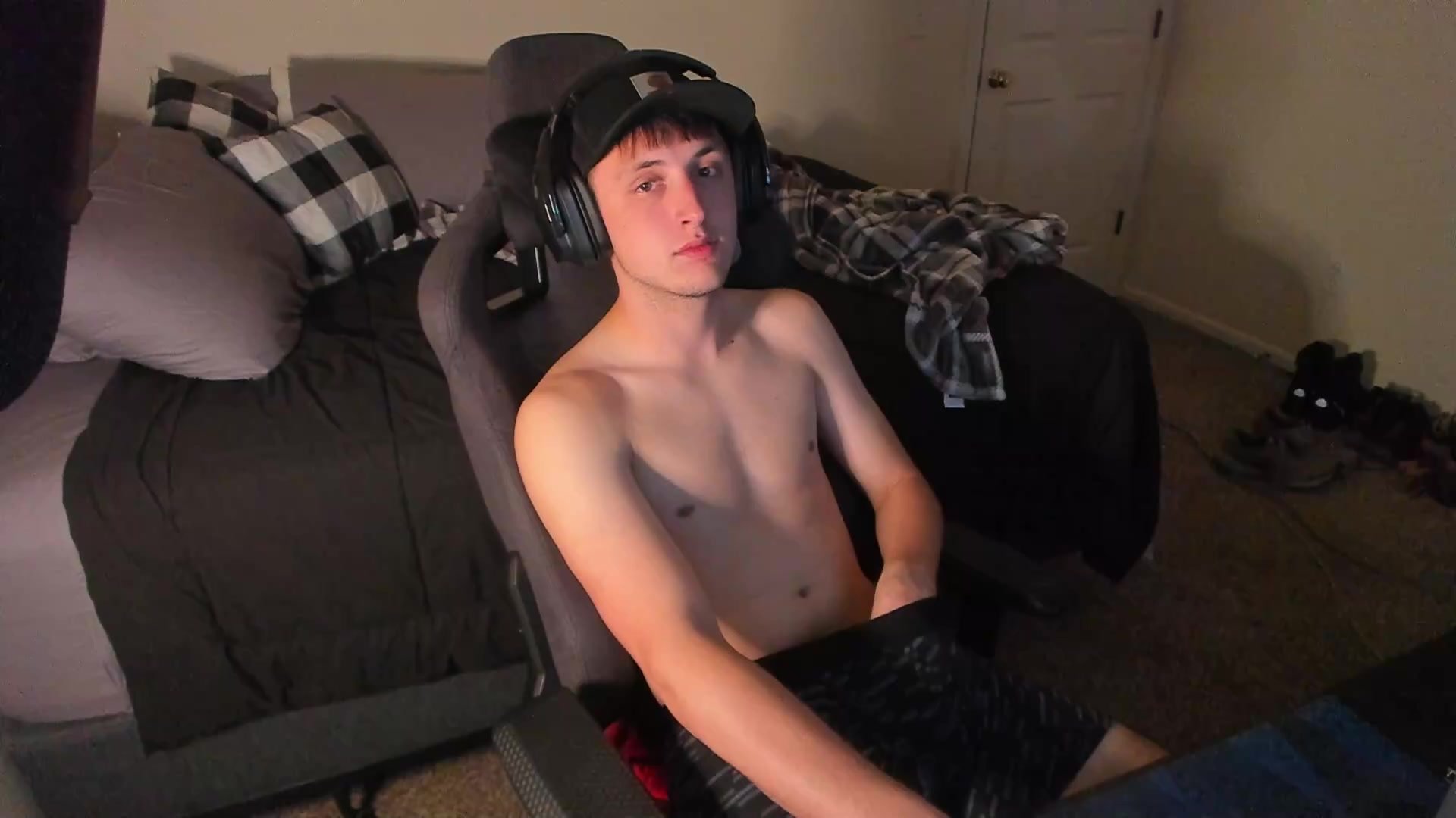 White Twink Hairy Pink Hole