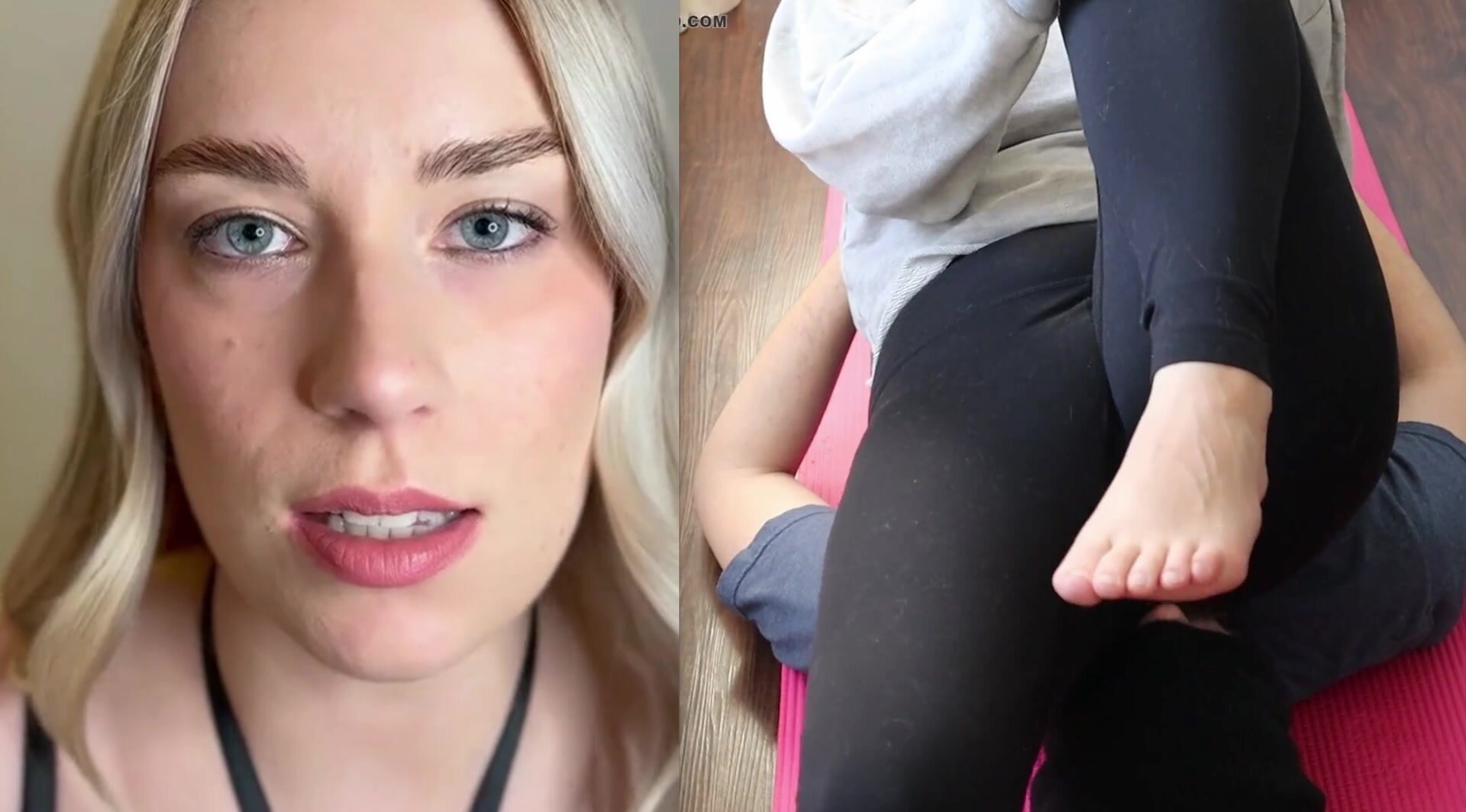 Yoga Pants Face Fart Hypnosis JOI (Collage Edit)