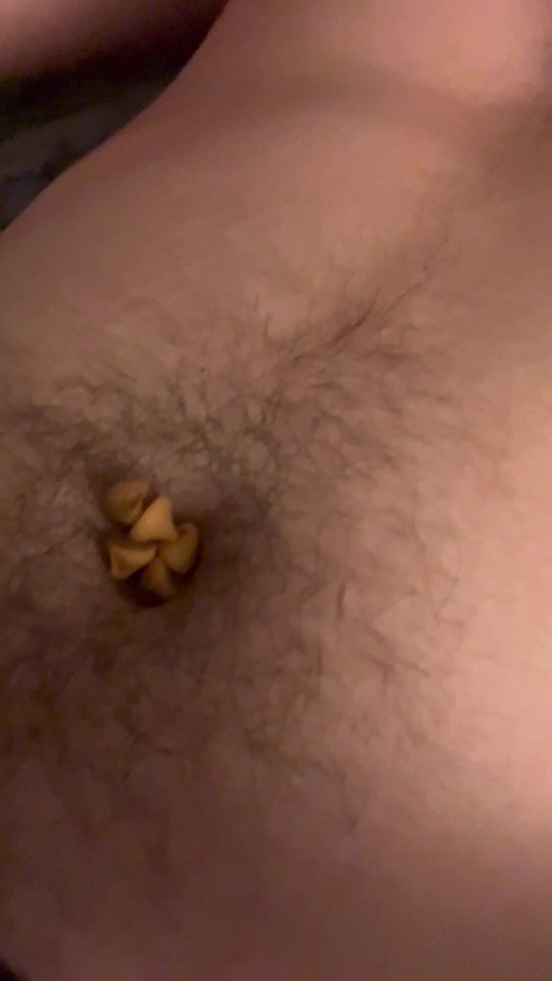Eating Chocolate Chips out my Bellybutton
