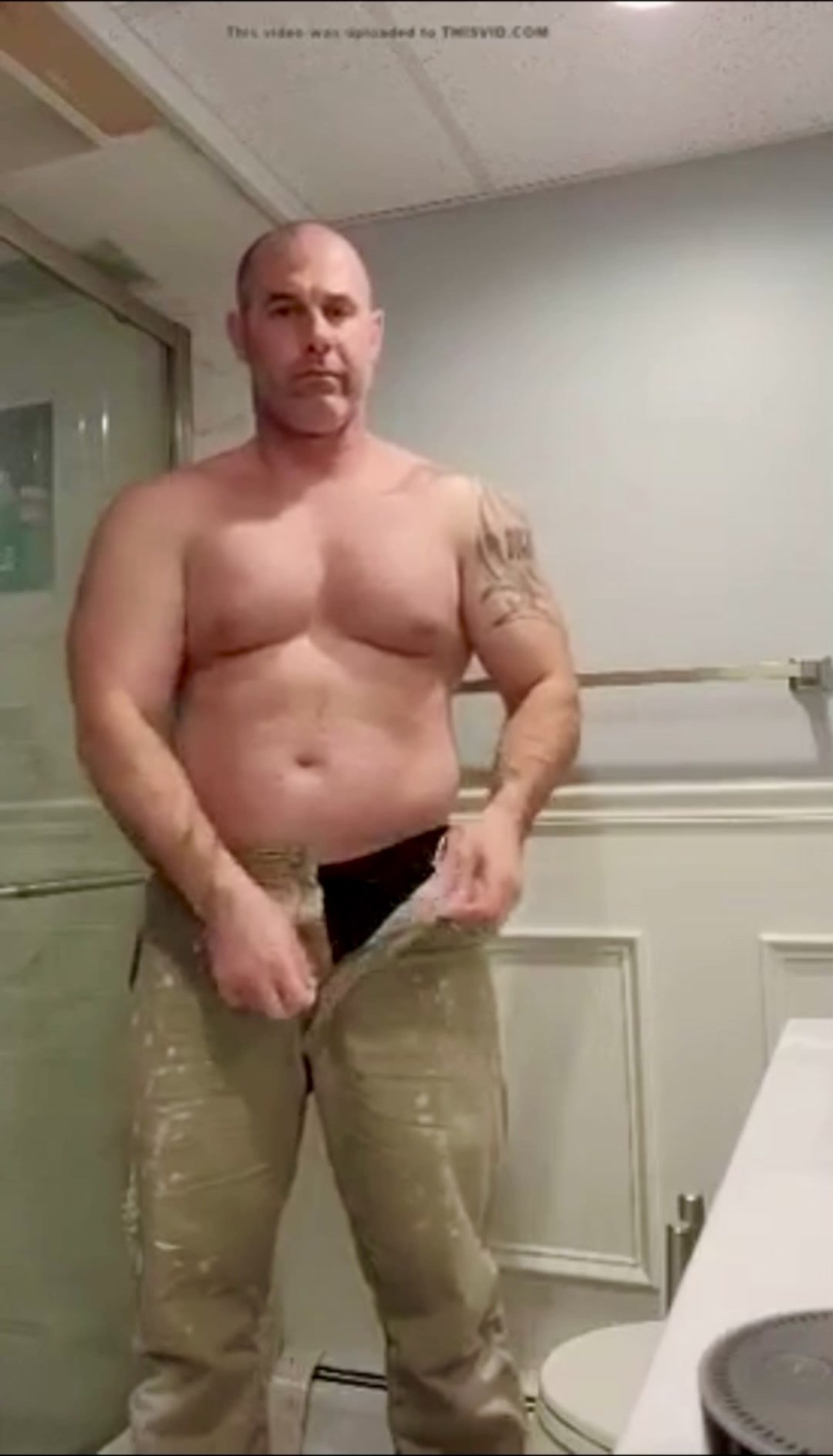 Dad strips - video 2