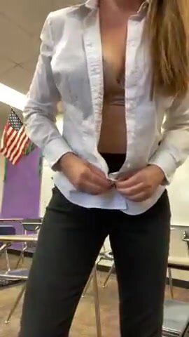 Teacher Striptease