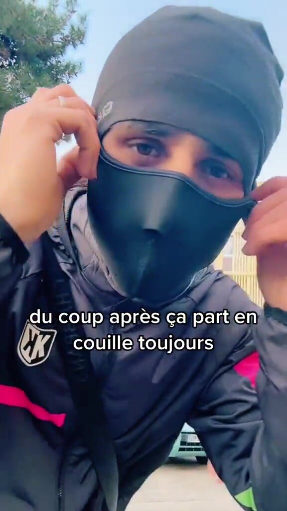 Str8 Arabs thugs playing in France (Small Vid-No Sex)