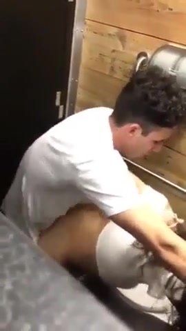 Public toilet caught sex