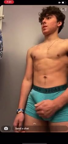 sexy twink in boxer briefs