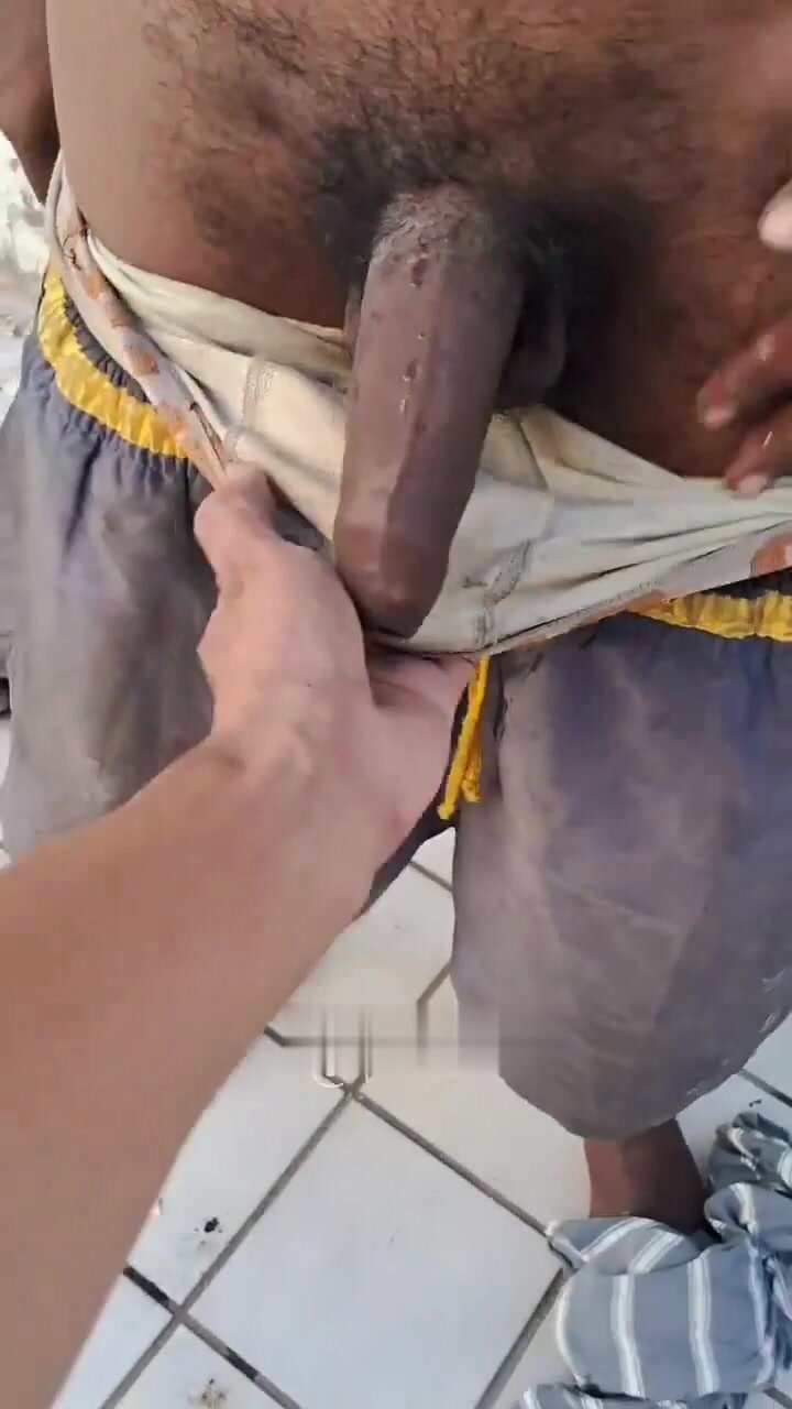 fag pays dirty homeless trade to play with his dick