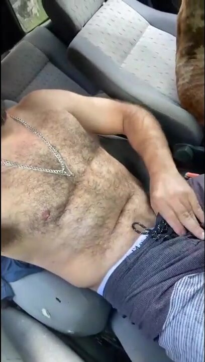 Hot fit hairy guy