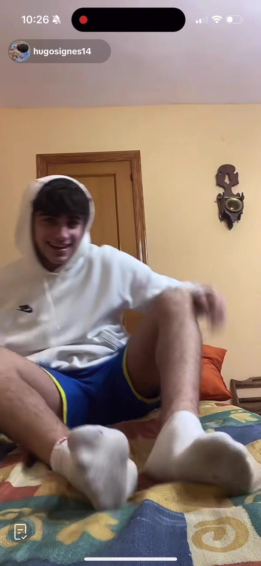 TikToker Hugo Signes Livestream (Feet)