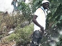 Jamaican men caught pissing 2
