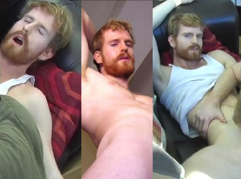 Ginger White Guy SERVICED until he CUM