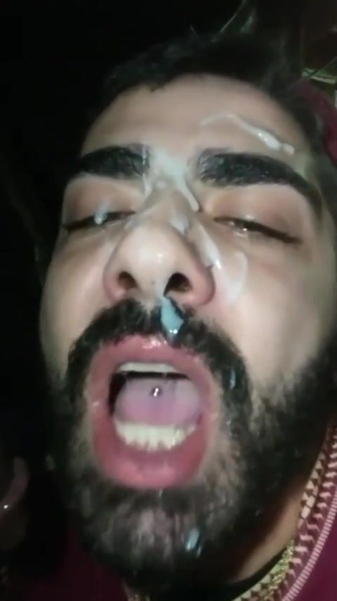 Arab boy facial