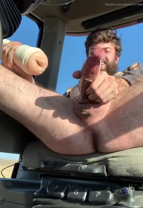fleshlight fuck in his  tractor