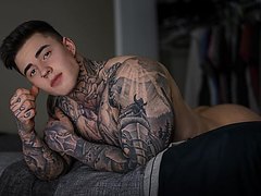 HOT TATTOED BOY WITH HUGE BODY