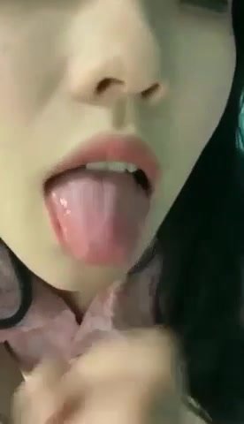 Ahegao asian wants you to stroke your cock