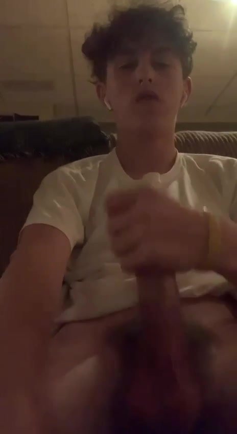 Cumshot from a young guy