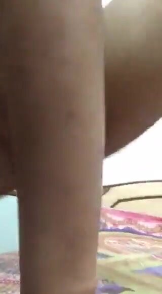 Cute Indian babe rubs her pussy infront of the camera