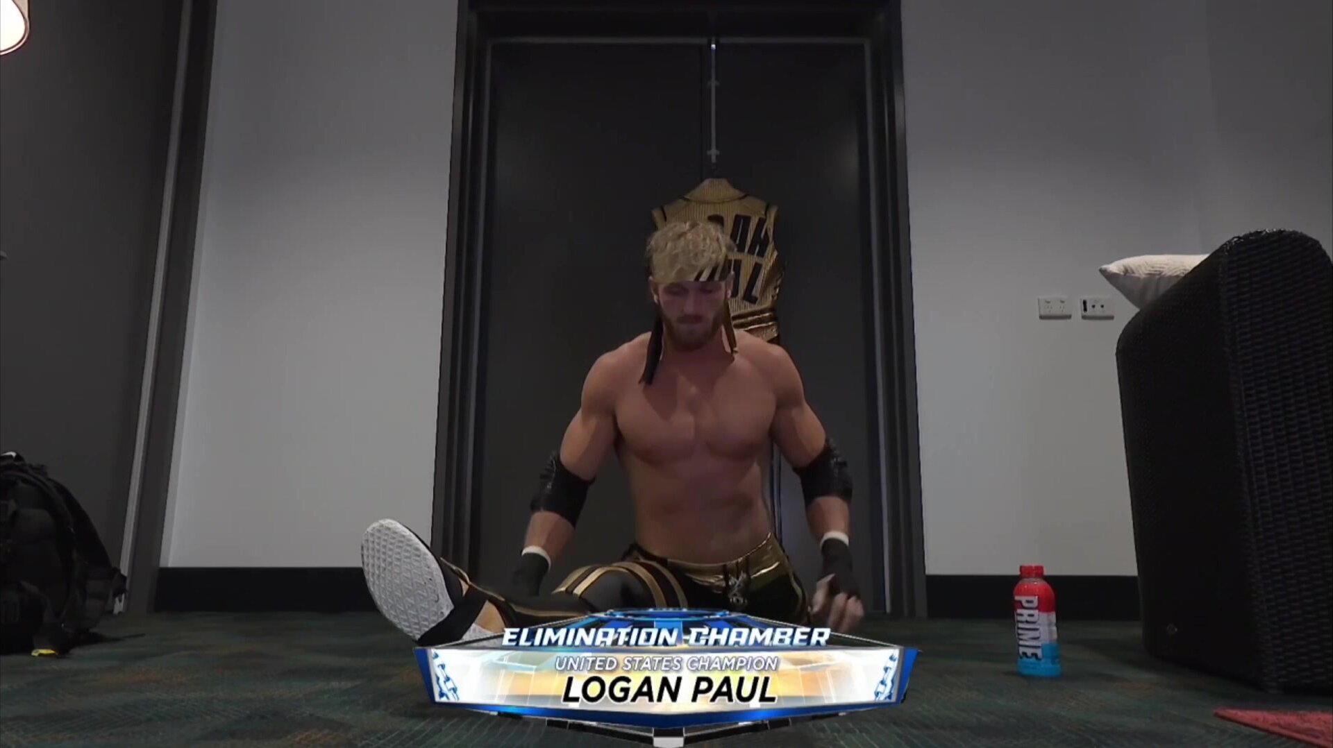 Logan Paul Boots On Show