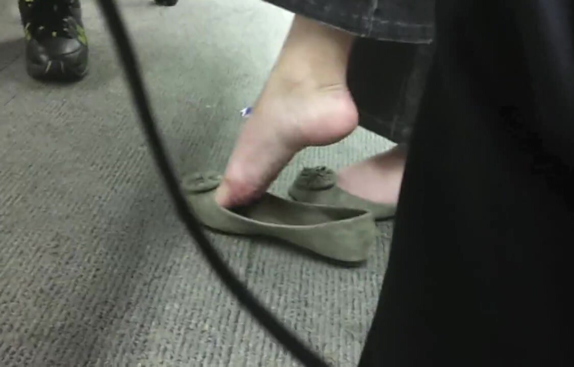 Candid Library Shoeplay