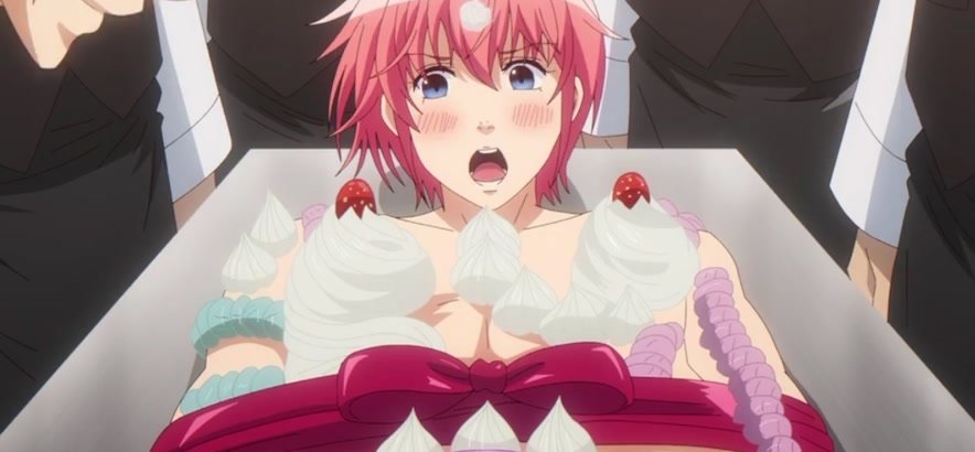Anime armpit sniff