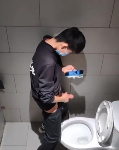 Chinese teen piss and cum