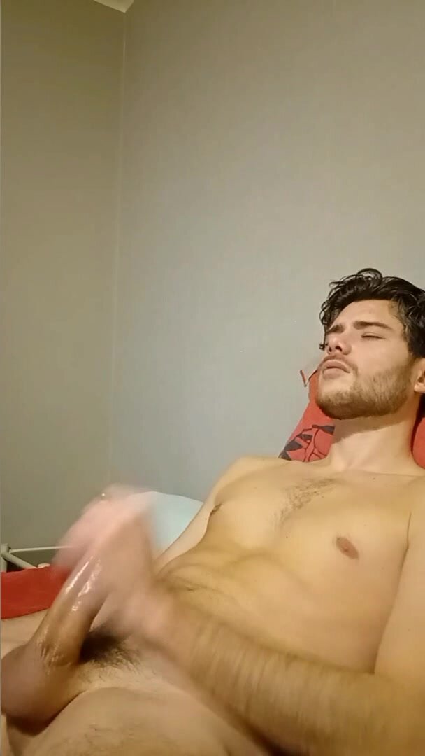 french boy stroke his cock
