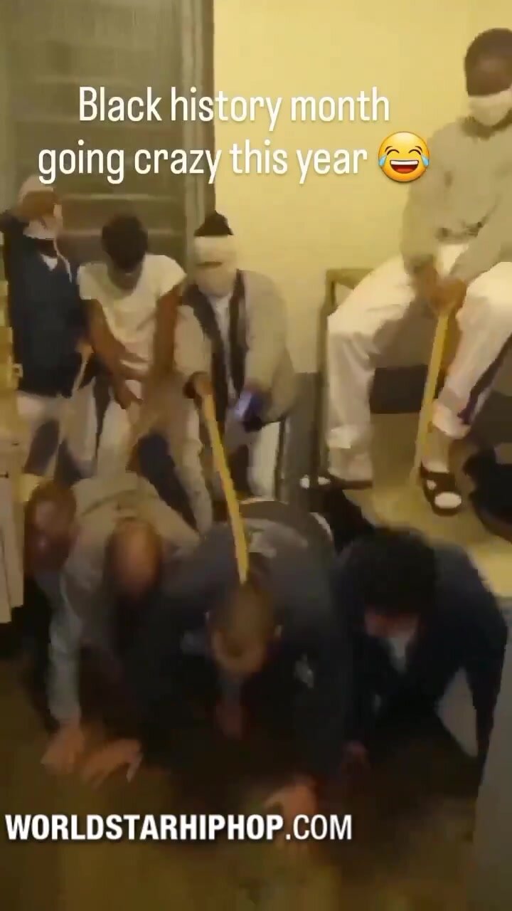 Whites kept on a leash by Black inmates