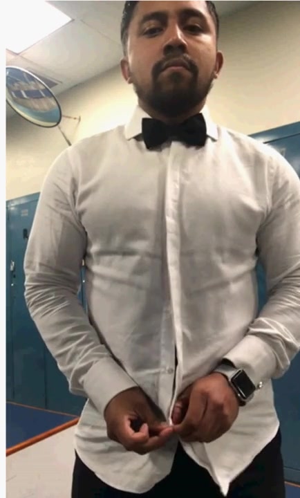 Latino locker room strip