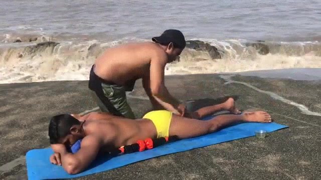 Indian massage - video 5