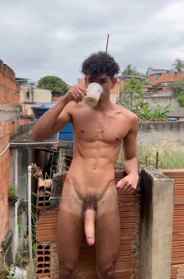 sexy latino boy naked showing big dick