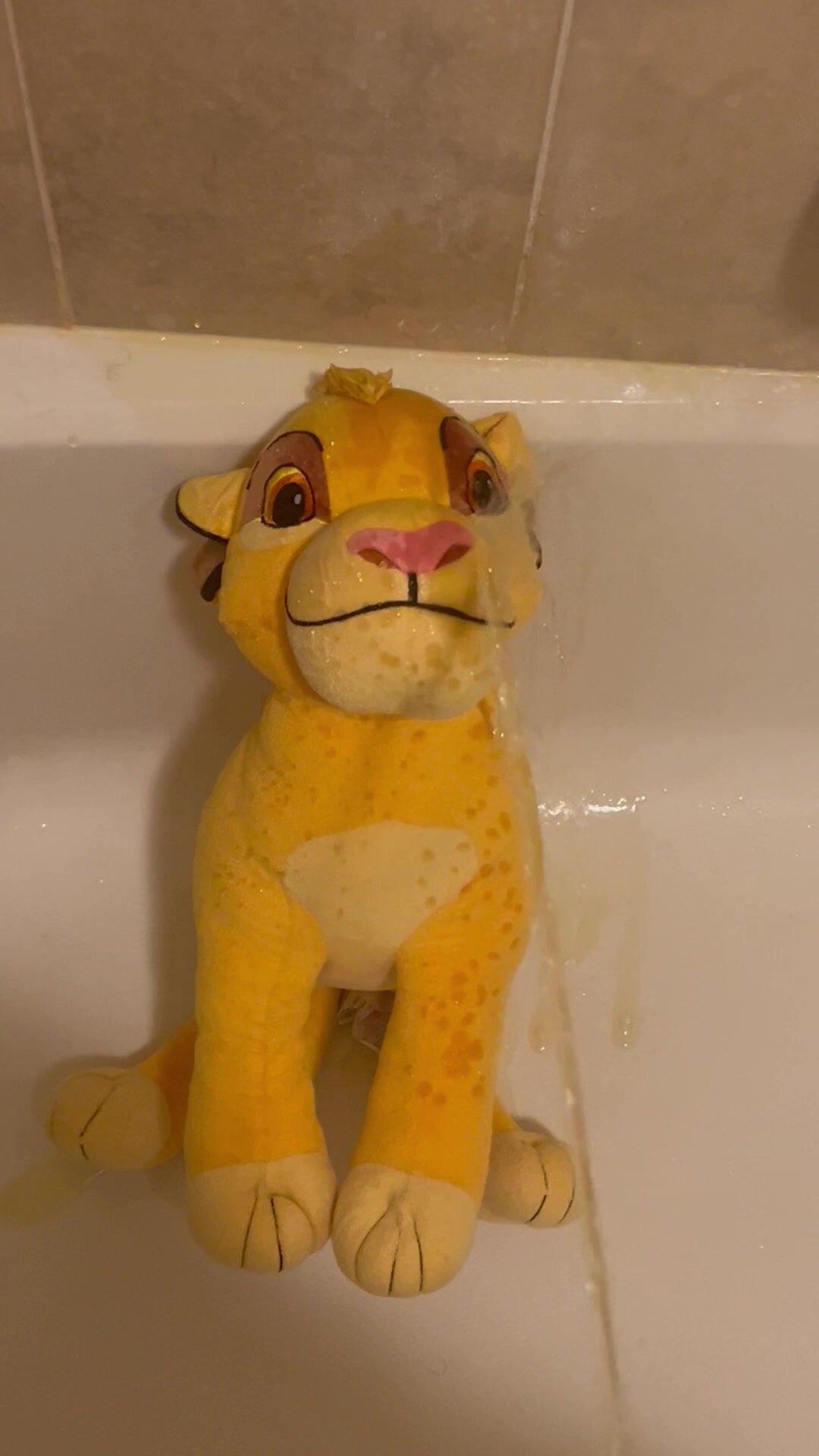 Simba WANTED a Golden Shower!