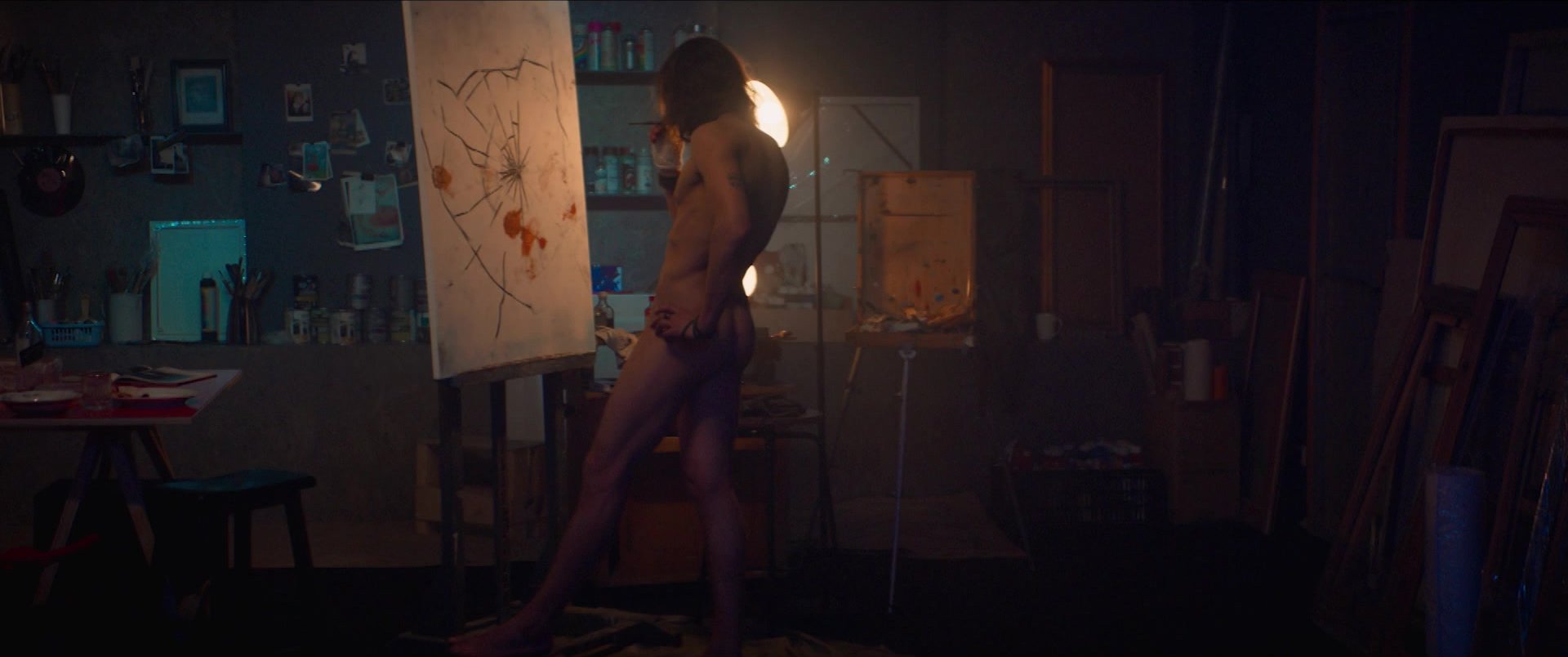 PAINTING NAKED AFTER SEX