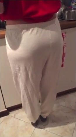 Pyjama wetting in the kitchen
