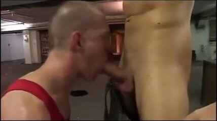 Scally has a smoke and wank in garage gets caught