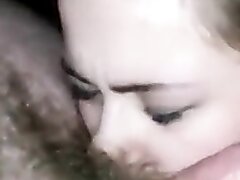 Whore Girlfriend Sucking Dick and Getting Used