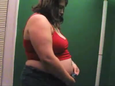 Chubby BBW Red Top