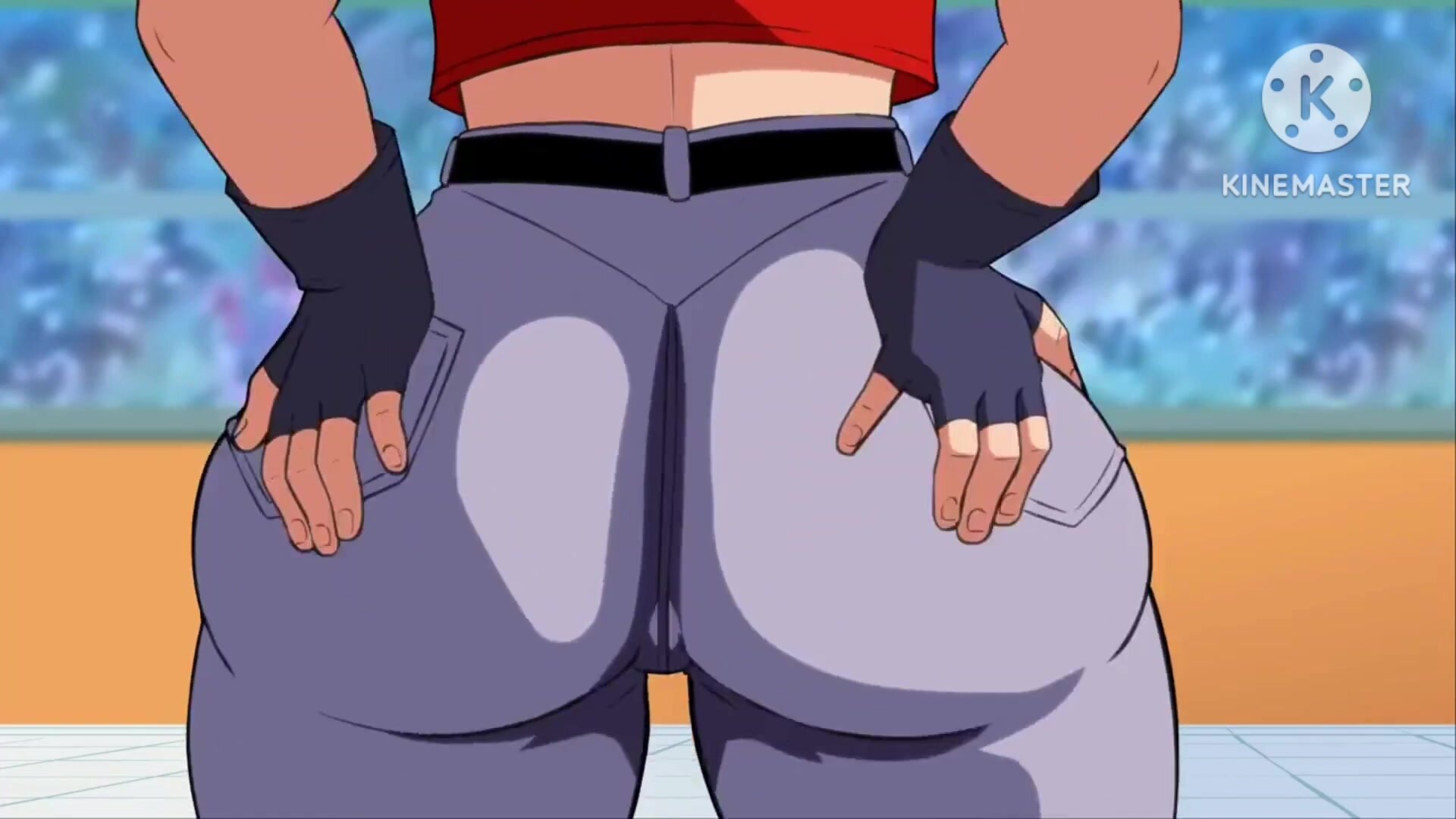 Dragon Ball GT Pan's butt