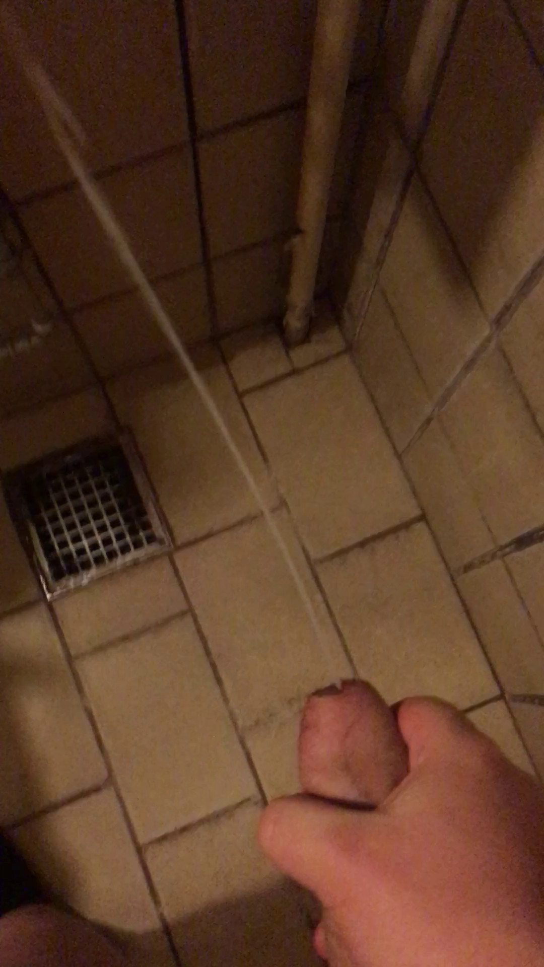 Cumming in the Shower