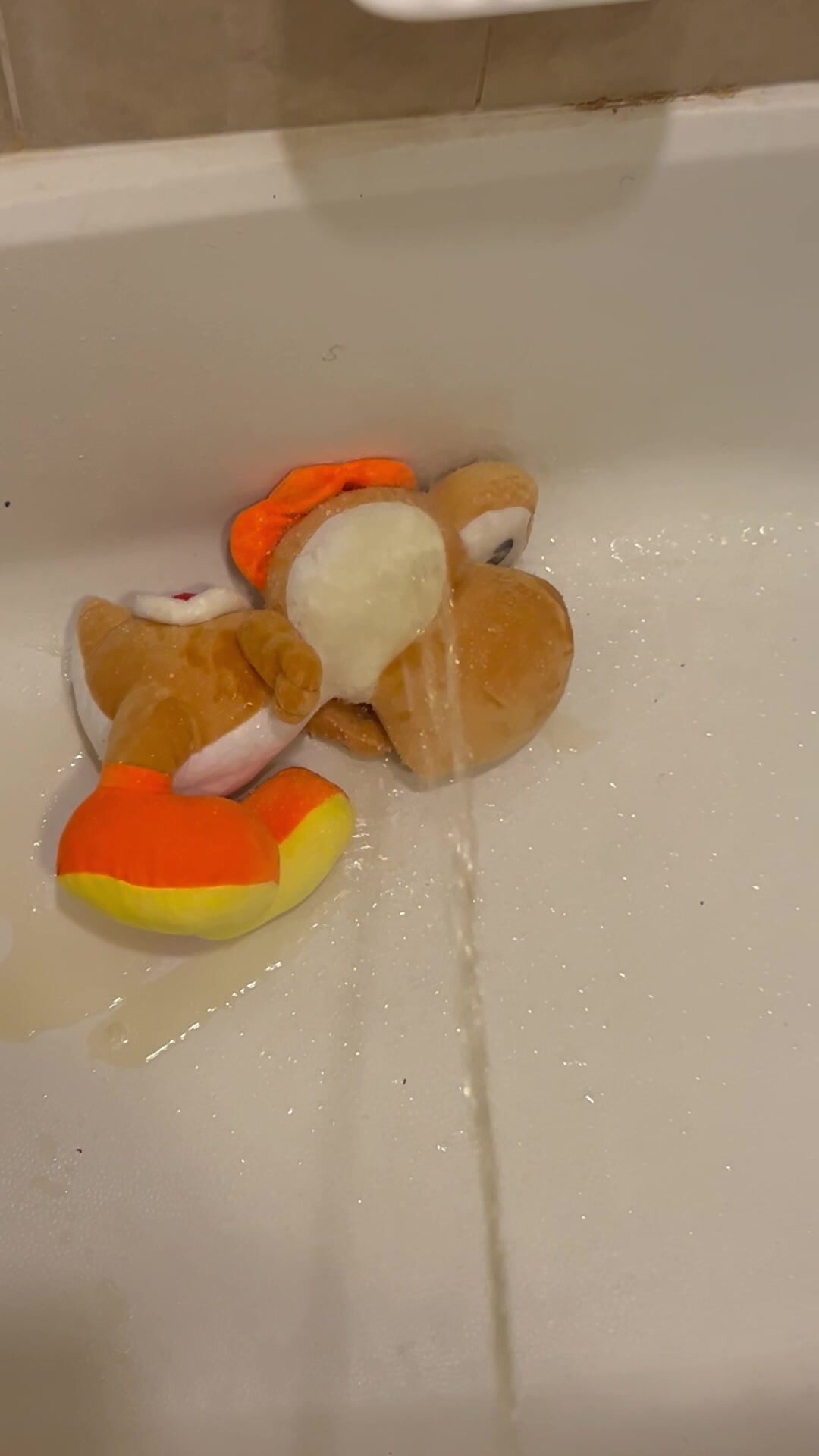 Another Yoshi Gets Showered In Piss